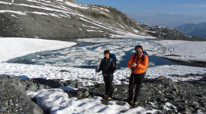 randonnée glaciaire en Vanoise