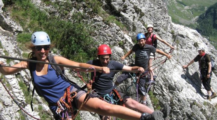 via ferrata les arcs