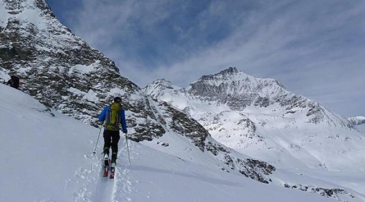 Sous le col d'Arbéron.