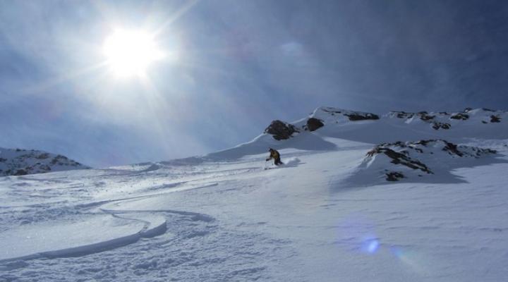 freeride à Tignes Dôme de Pramecou