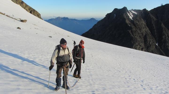 Mont Pourri glacier du Grand Col - Photo Ph Deslandes
