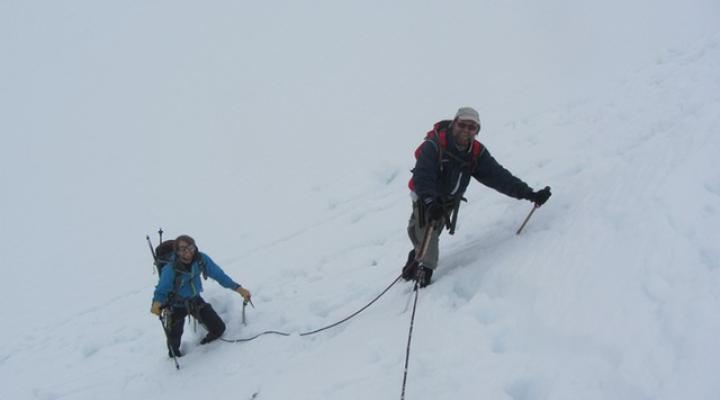 le glacier du Tondu massif du Mont Blanc