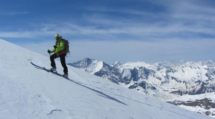 Ski de randonnée le Mont Pourri - guides des Arcs