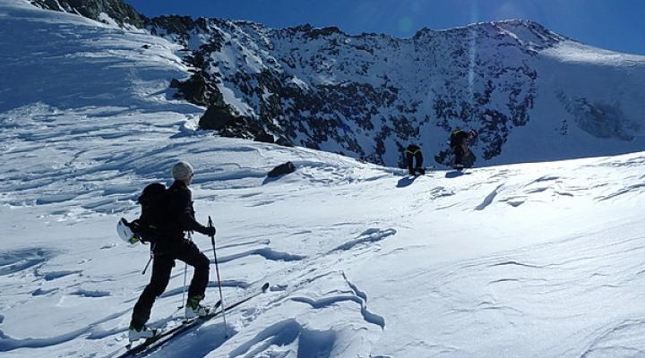 arrivée au col des Roches
