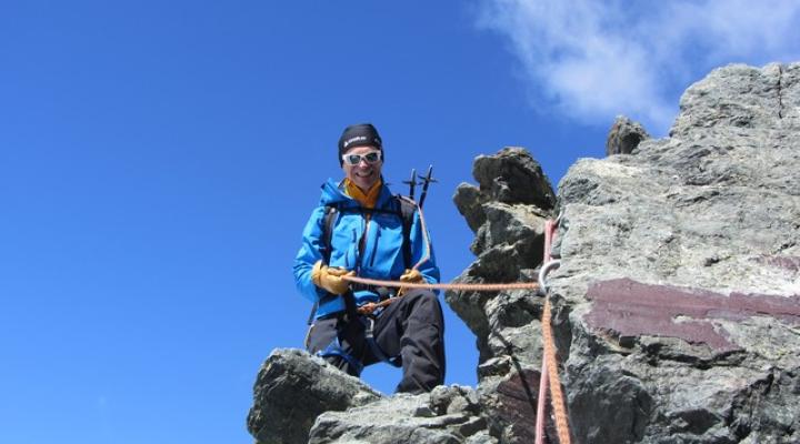 Mont Pourri passage du col des Roches - photo Philippe Deslandes