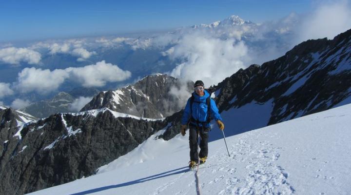 ascension du Mont Pourri glacier du Geay - photo Philippe Deslandes