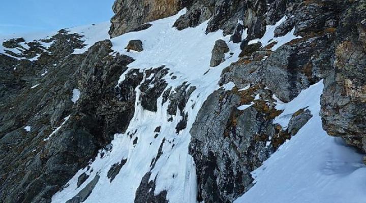 Vue sur la sortie de la rampe.