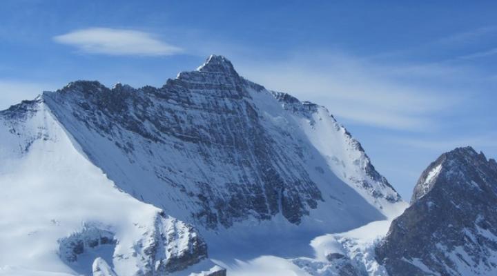 Face nord de la Grande Casse depui le Dôme de Pramecou