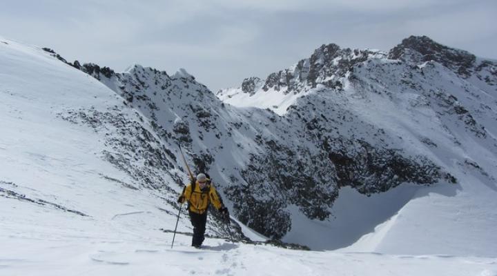 Hors piste rando à Val d'Isère pointe du Gros Cavale