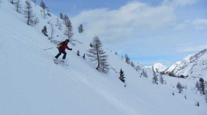 Ski hors piste à Sainte Foy Tarentaise