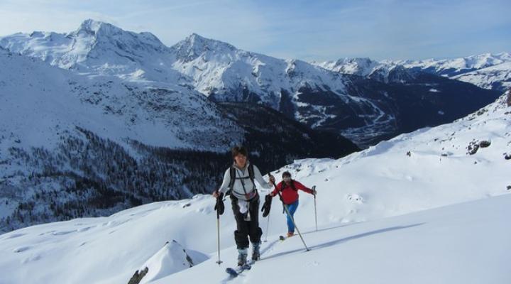 Ski de randonnée au départ de Ste Foy Tarentaise