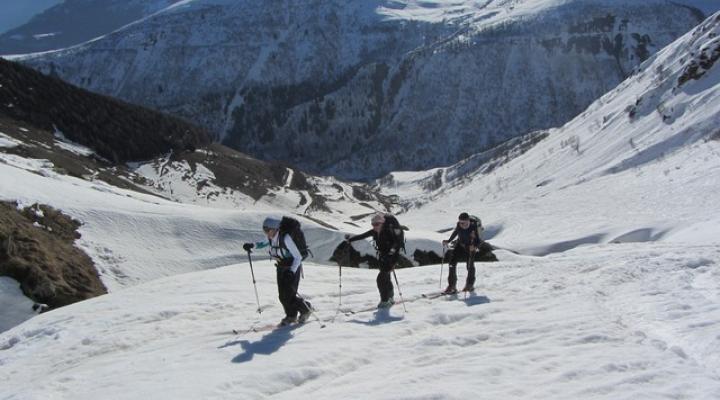 Ski de randonnée en lauzière massif de la Vanoise