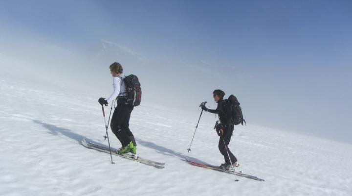 Ski de randonnée en lauzière massif de la Vanoise