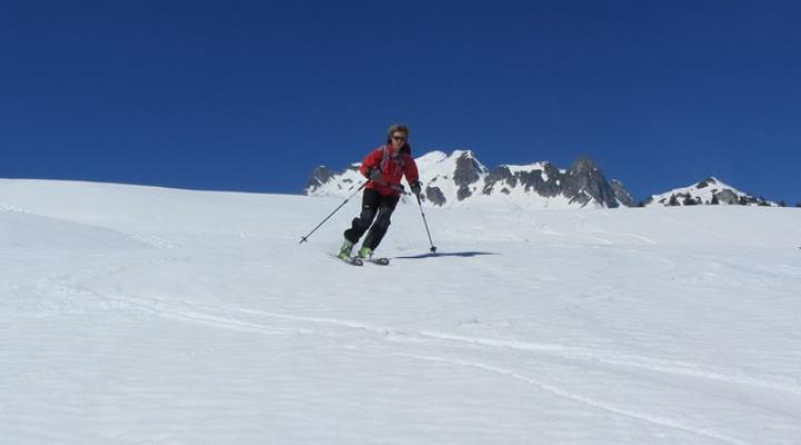 Ski de randonnée en lauzière massif de la Vanoise