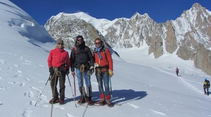Vallée Blanche - le Mont Blanc - guides des Arcs