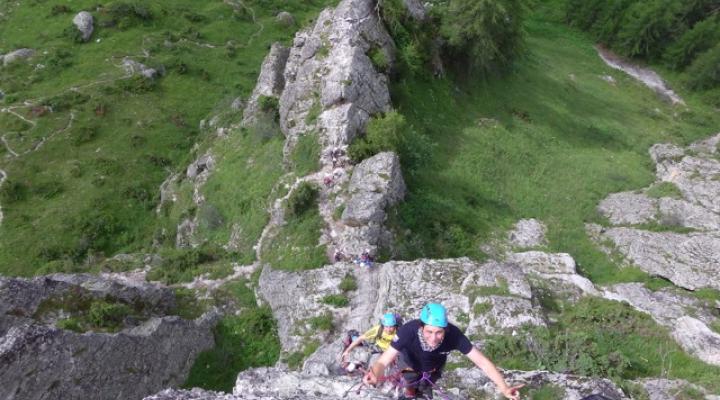 via ferrata les arcs