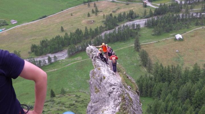 via ferrata les arcs