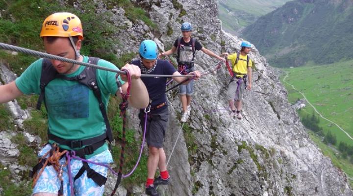 Via ferrata les Arcs