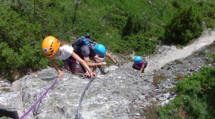 via ferrata de peisey
