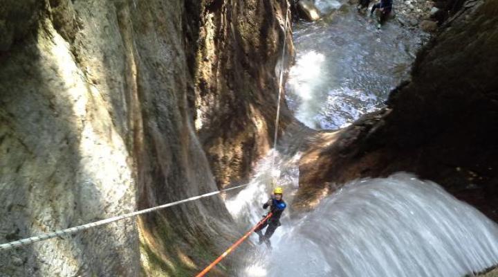 Canyonning les Arcs Pussy