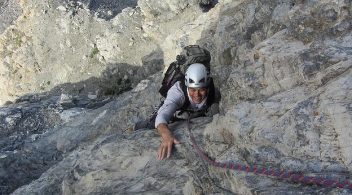 Paroi de Bazel la voie des Soldanelles
