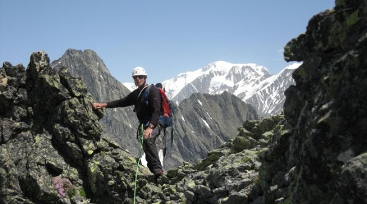 Sur l'arête de Bellaval