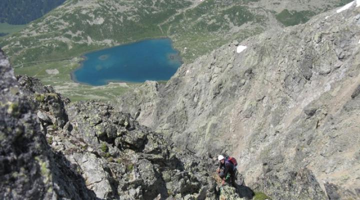 Sur l'arête de Bellaval