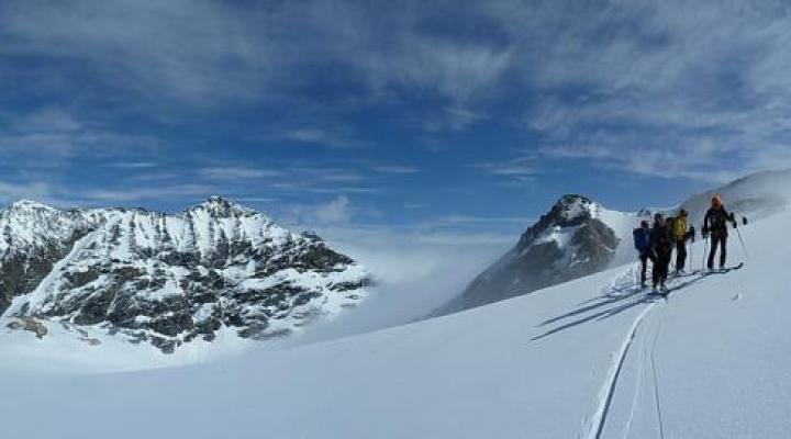 Col de la Tsanteleina versant français.
