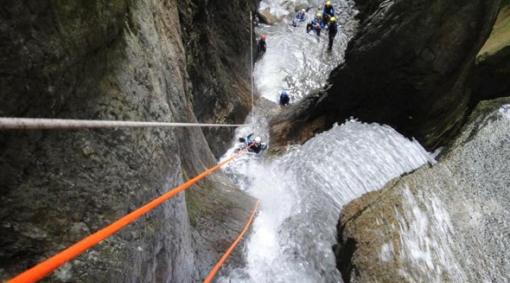 canyonning les Arcs Bourg st Maurice