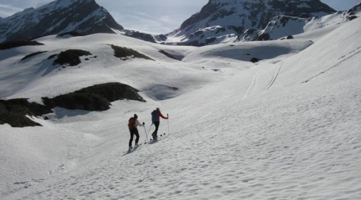 En montant vers le col