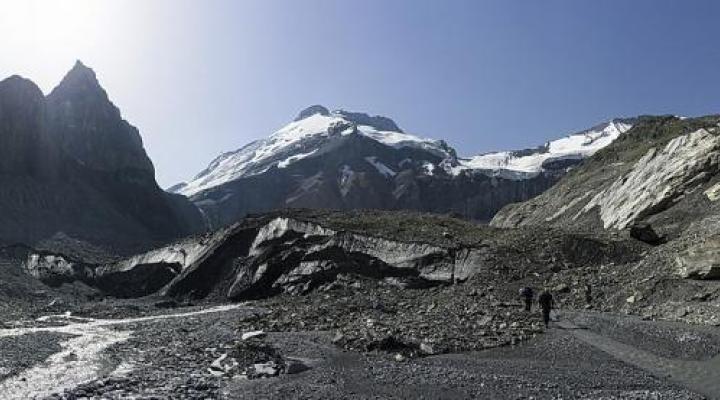 Front du glacier de Pramort