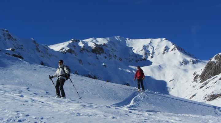 ski de randonnée dans le Beaufortain Combe Bénite