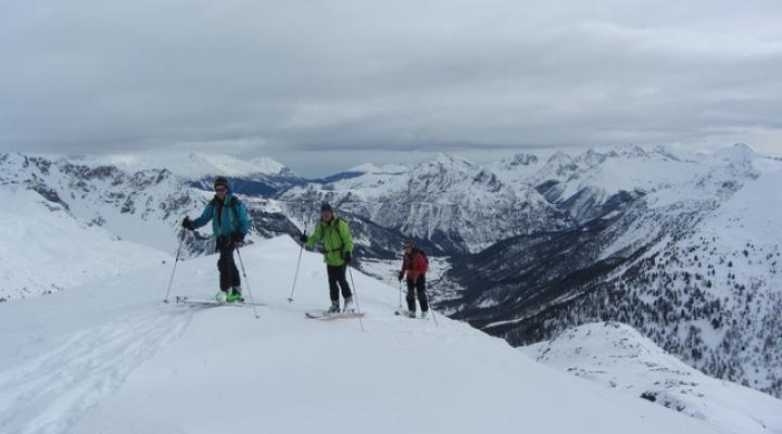 ski de randonnée Crête de Baude - Névache