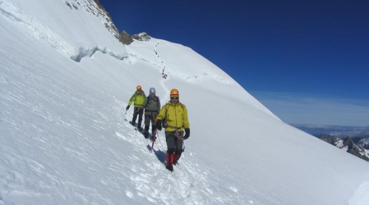 Dome des Ecrins - guides des Arcs