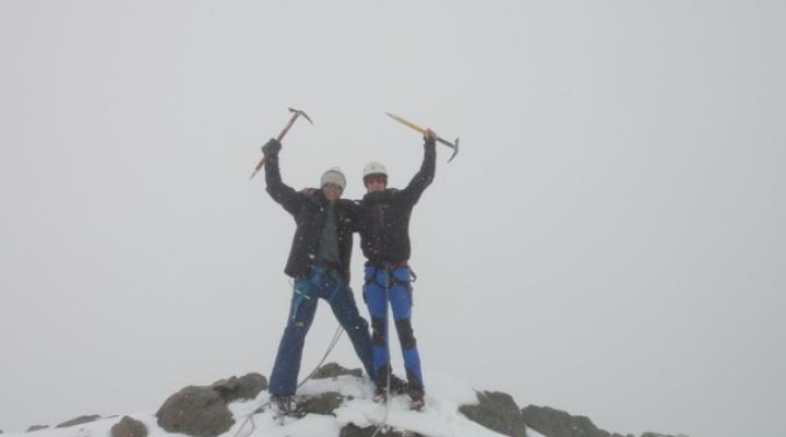 Dôme des Glaciers depuis le refuge Robert Blanc