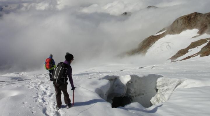 Dôme des Glaciers depuis le refuge Robert Blanc