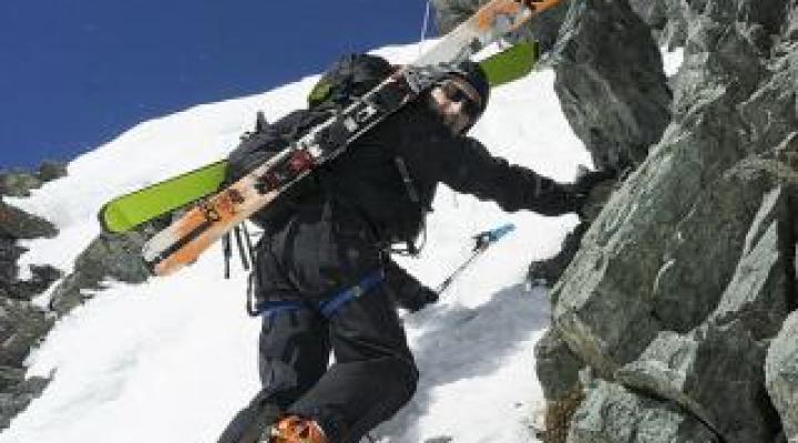 Descente du col des Roches