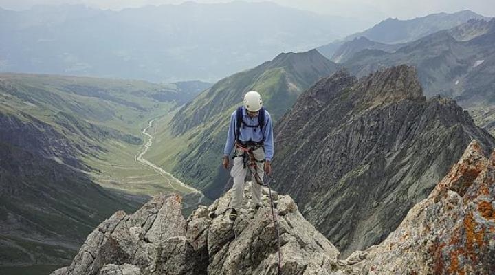 A l'approche du sommet