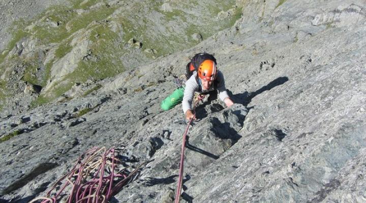 Face sud du Mont Pourri Du Pain, du Vin, du Bouquetin