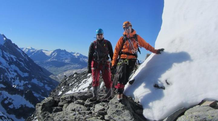Arête Pointe du Vallonnet Grand Bec - Guides des Arcs