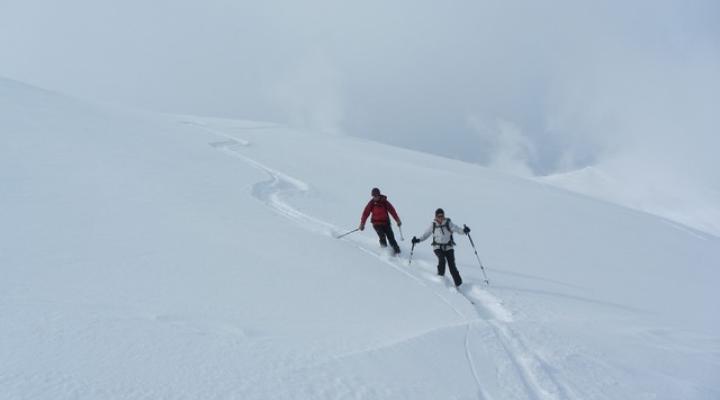 Descente du Dôme de Vaugel Beaufortain