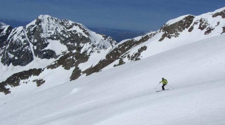 Ski de randonnée le glacier des Glaciers