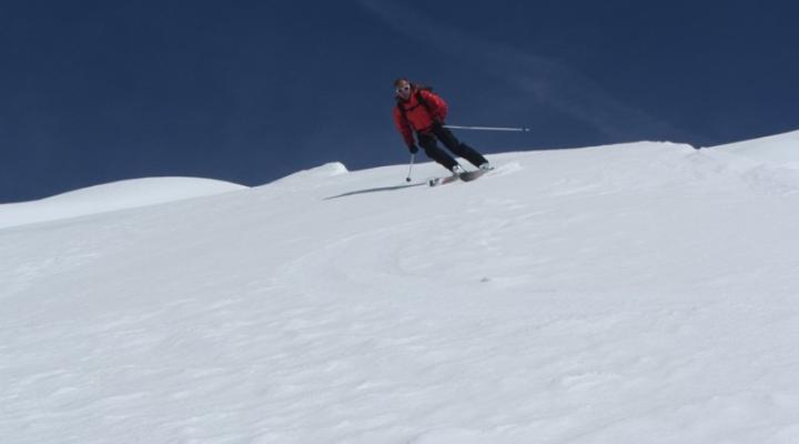 Ski de randonnée le glacier des Glaciers