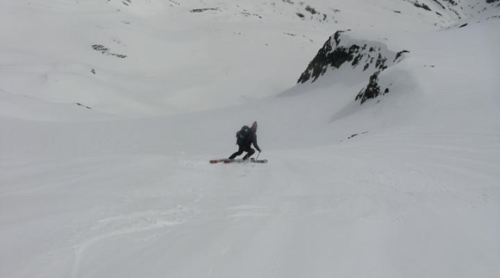 Randonnée à ski en Vanoise, le Miravidi