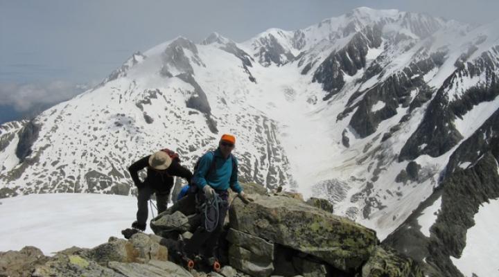 En arrivant au sommet