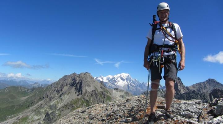 Le sommet de la Pierra Menta massif du Beaufortain