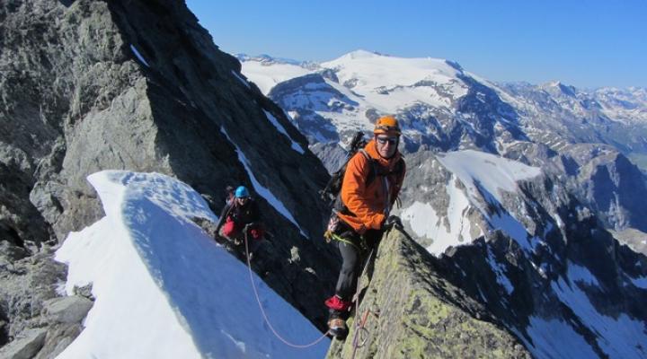 Arête Pointe du Vallonnet Grand Bec - Guides des Arcs