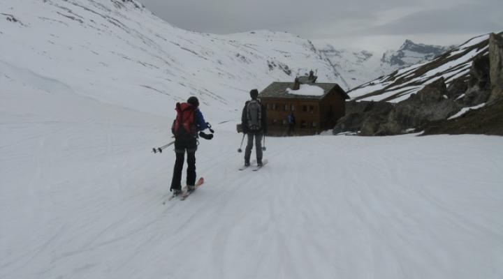 En arrivant au refuge de la Femma