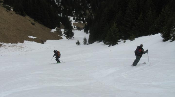 randonnée en beaufortain la fin de la descente