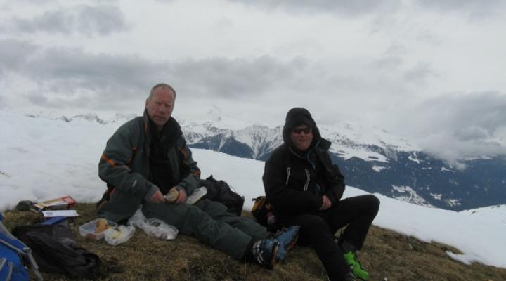 Randonnée en Beaufortain. Le sommet